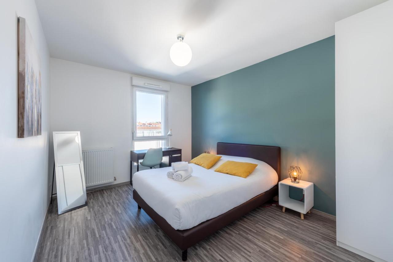Bluemary - Spacieux T3 Garage Balcon Lyon Luaran gambar