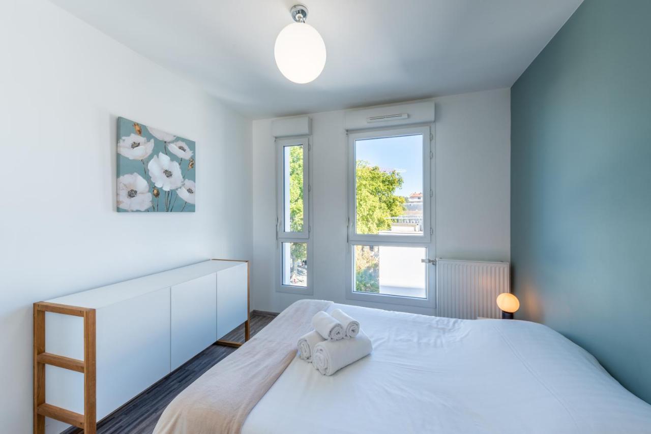 Bluemary - Spacieux T3 Garage Balcon Lyon Luaran gambar